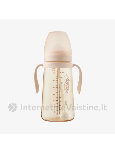 MOTHER-K gertuvė PPSU Basic 300ml (kreminis), Vnt | internetinevaistine.lt