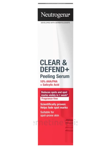 NEUTROGENA Clear & Defend+ šveičiamasis serumas, 30 ml, Vnt | internetinevaistine.lt