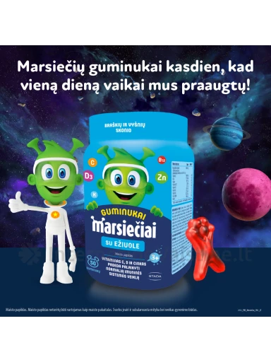 MARSIEČIAI guminukai su ežiuole N50 | internetinevaistine.lt