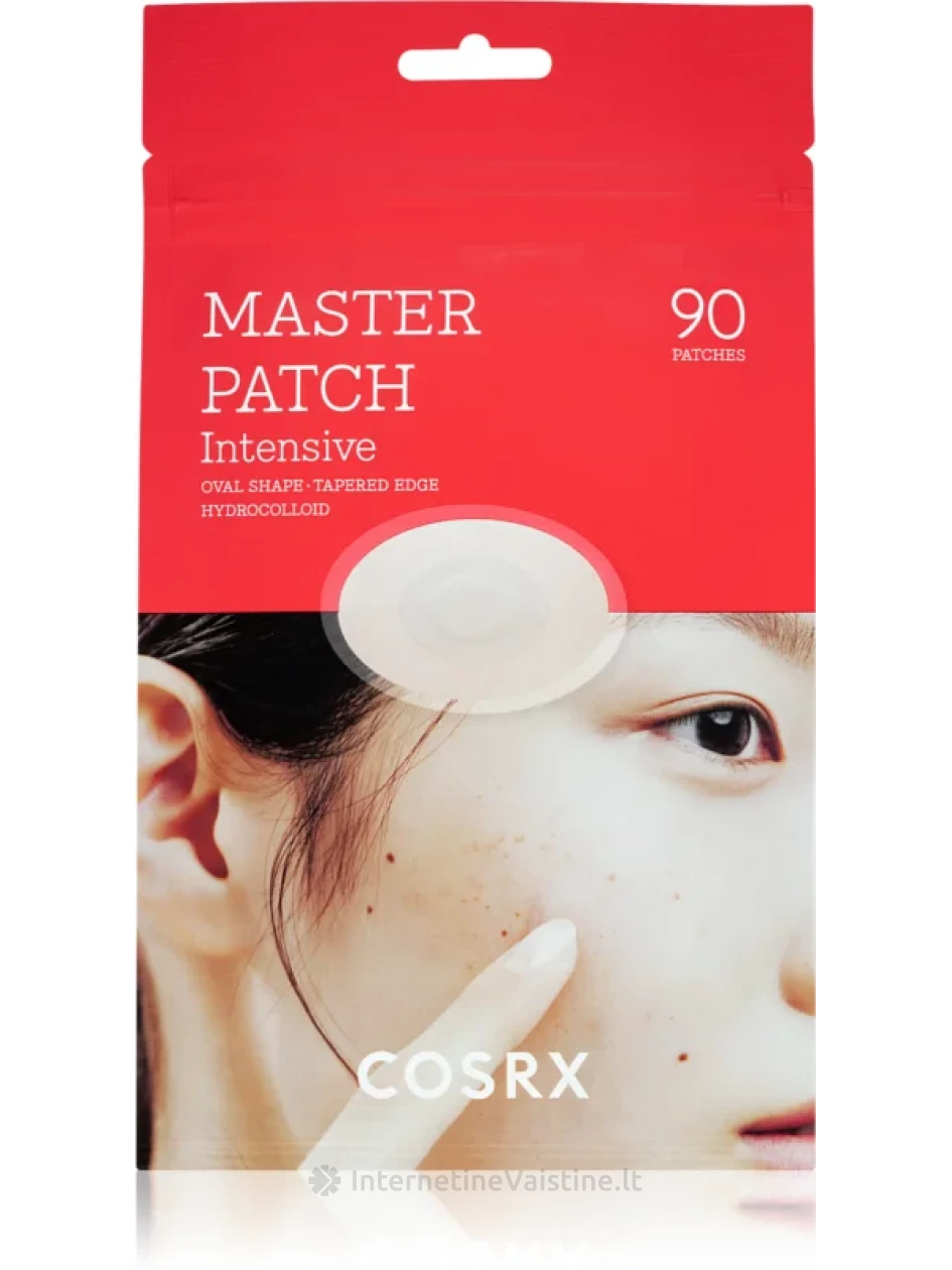 COSRX Master Patch Intensive pleistrai veidui N90, 90 vnt. | internetinevaistine.lt