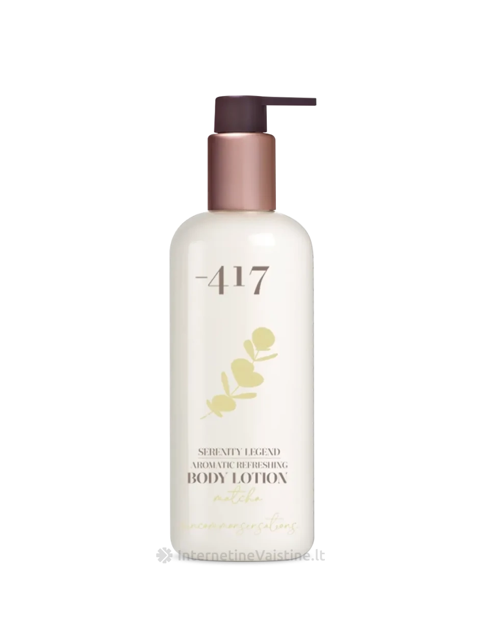 MINUS 417 Serenity Lengend Aromatic Refreshing Body Lotion Matcha, 350 ml, Vnt | internetinevaistine.lt