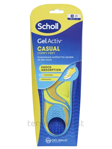 SCHOLL GelActiv (35,5-40,5 dydis) vidpadžiai, 1 pora | internetinevaistine.lt