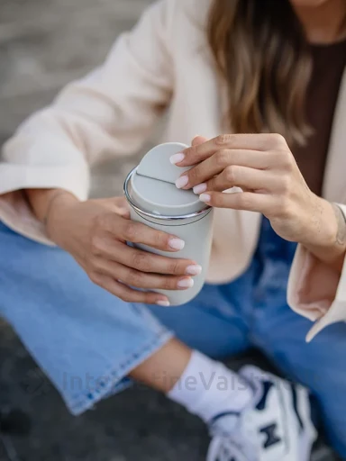 EQUA Termo puodelis Grey, 300 ml | internetinevaistine.lt