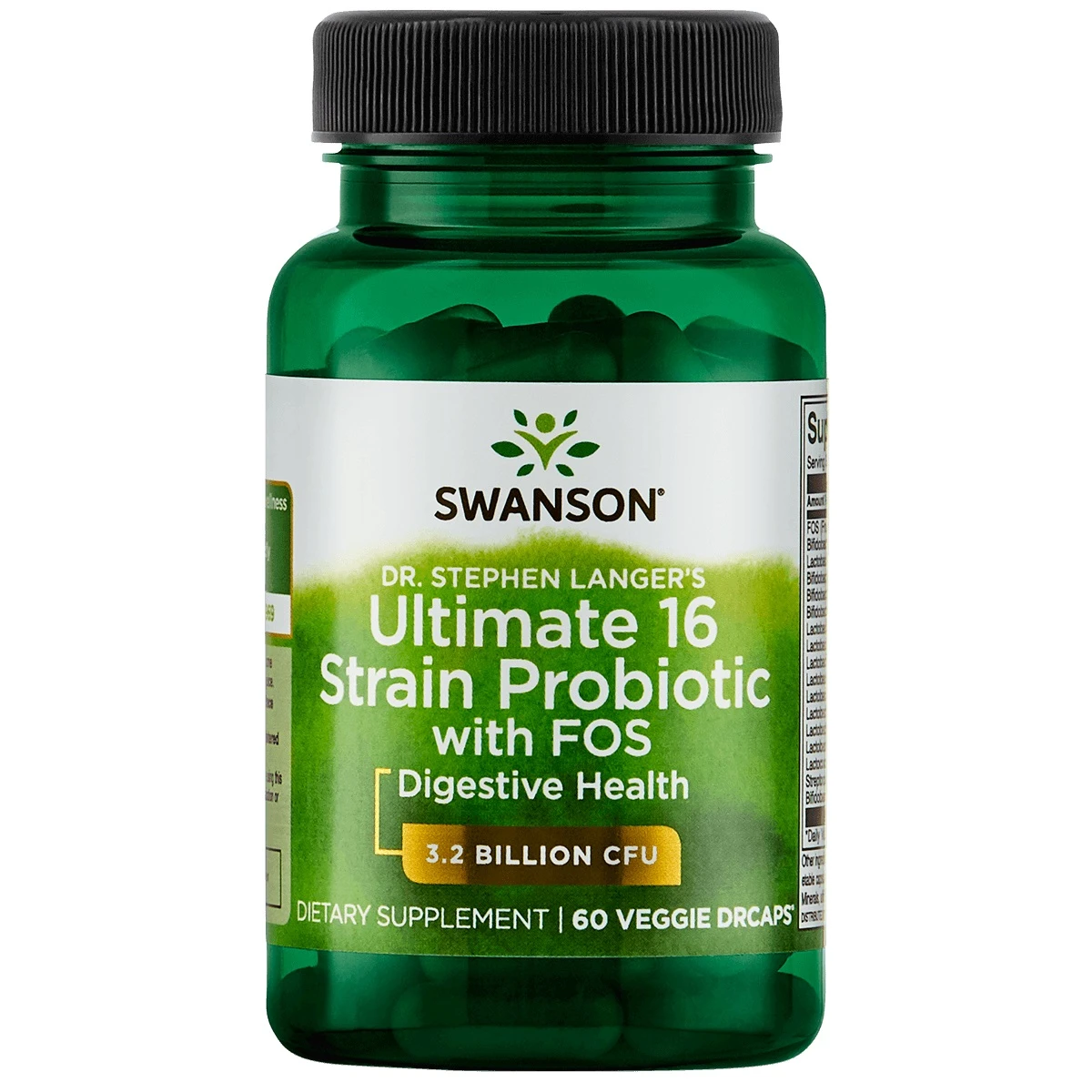 SWANSON, Probiotikai-16 vegetariškų kaps., N60