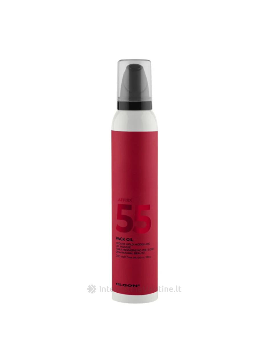 ELGON AFFIXX 55 PACK OIL purškiamas gelis-putos plaukų formavimui, 200 ml | internetinevaistine.lt