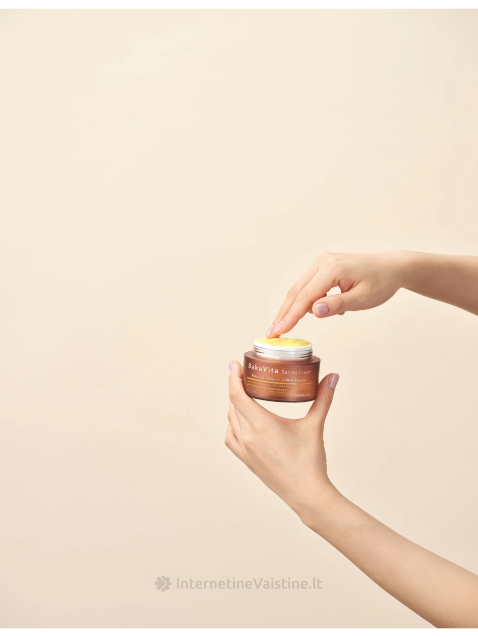 THANK YOU FARMER BakuVita Barrier Cream atkuriamasis odos kremas, 50 ml | internetinevaistine.lt
