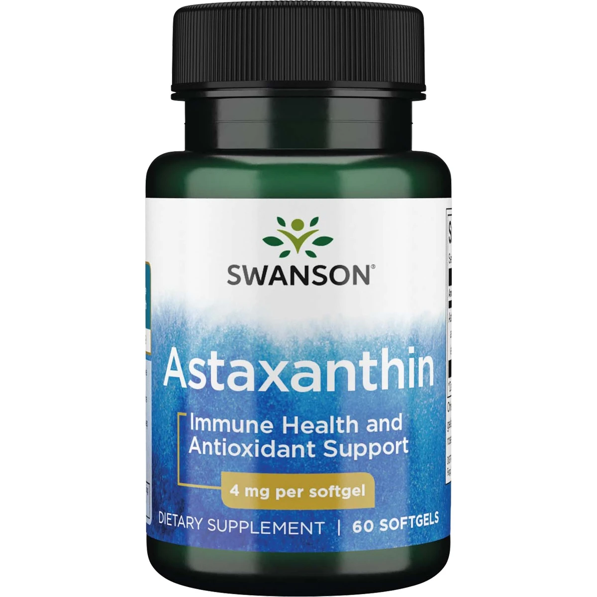 SWANSON, Astaksantinas 4MG minkštų kaps., N60