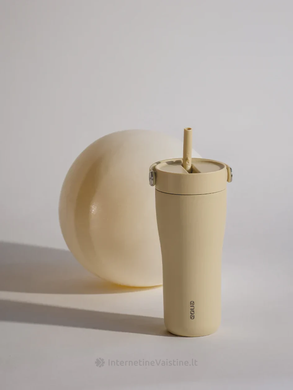 EQUA CARRY puodelis Butter, 600 ml, 600 ml | internetinevaistine.lt