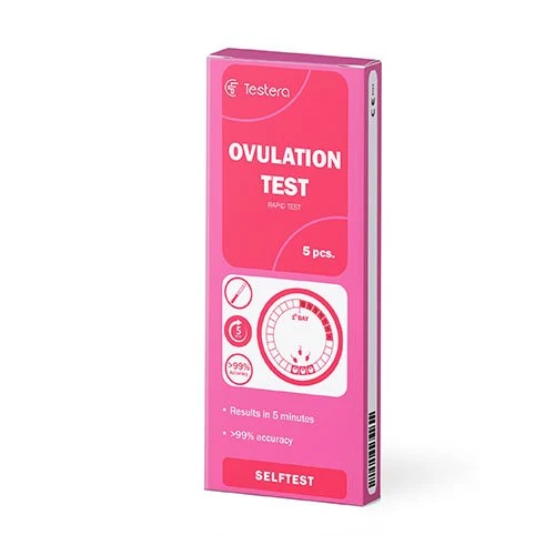 TESTERA ovuliacijos testas (juostelė), N5