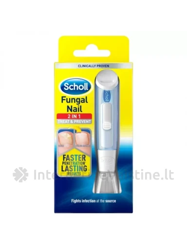 SCHOLL Fungal nail priemonė nagų grybelio gyd., 3.8 ml, Vnt | internetinevaistine.lt