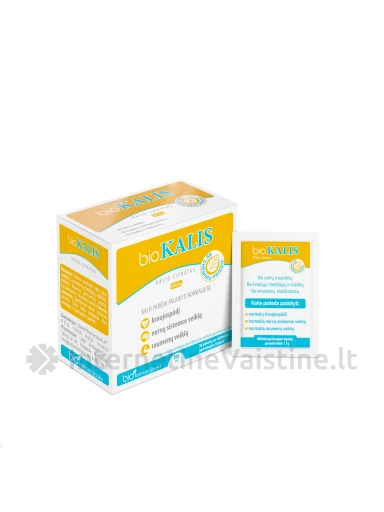 bioKALIS 400 mg, 30 pakelių | internetinevaistine.lt