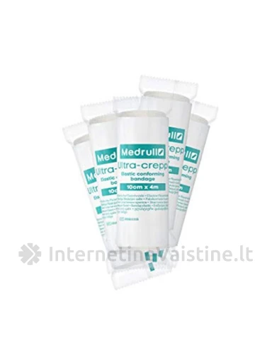 Elastinis fiksuojantis tvarstis "Ultra-crepp" 12cmx4m | internetinevaistine.lt