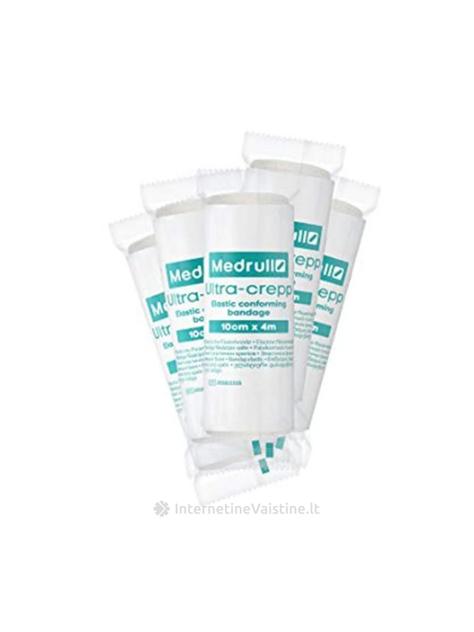 Elastinis fiksuojantis tvarstis "Ultra-crepp" 12cmx4m | internetinevaistine.lt