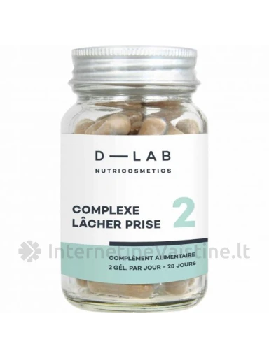 D-LAB Nutricosmetics – Maisto papildas streso malšinimui Complexe Lacher Prise“, N1 | internetinevaistine.lt