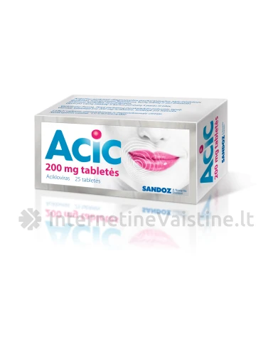 ACIC 200 mg tabletės N25 | internetinevaistine.lt