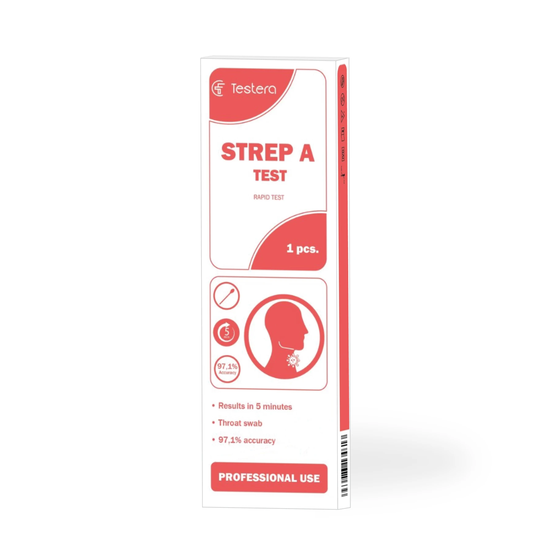 TESTERA, Streptokoko A greitasis testas N1