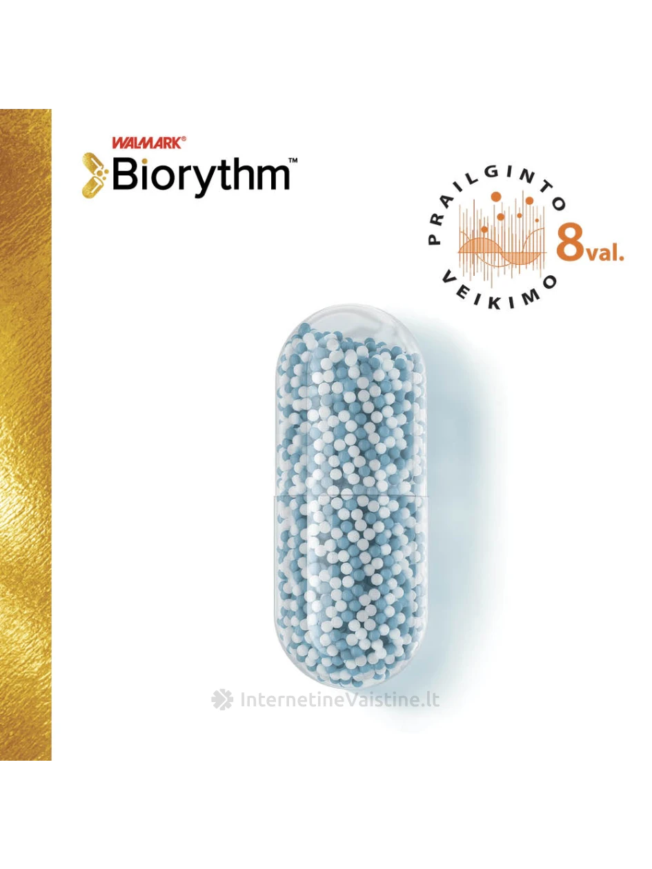 BIORYTHM Magne B6 kaps. N30 | internetinevaistine.lt