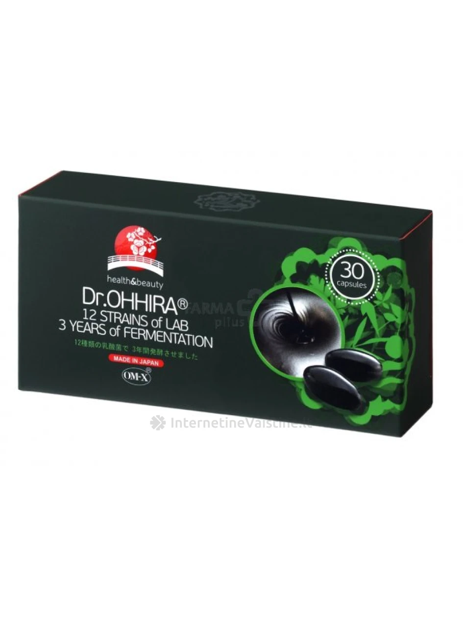 DR.OHHIRA Standart 580mg kaps. N30 (12 rūšių pieno bakt.), 30 vnt. | internetinevaistine.lt