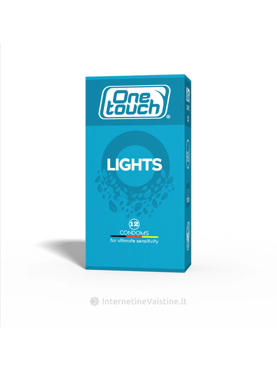 Prezervatyvai One Touch Lights 12vnt. | internetinevaistine.lt