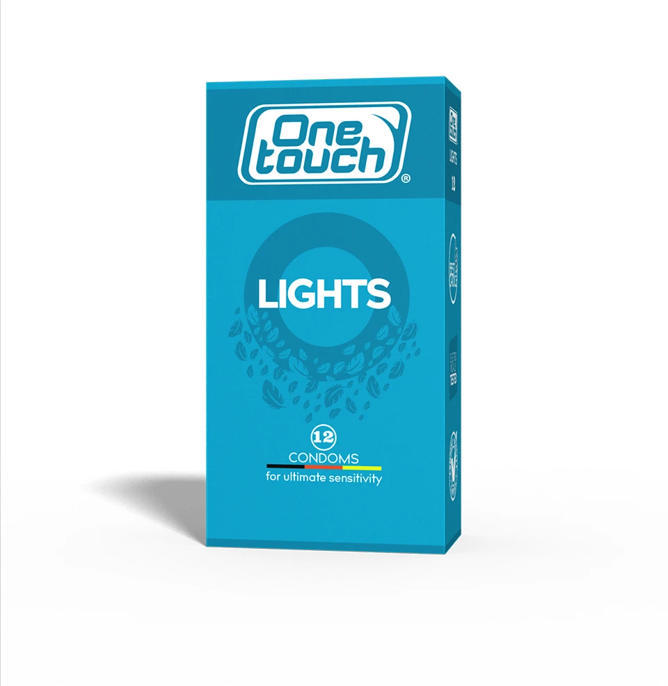 ONE TOUCH Lights prezervatyvai 12vnt.