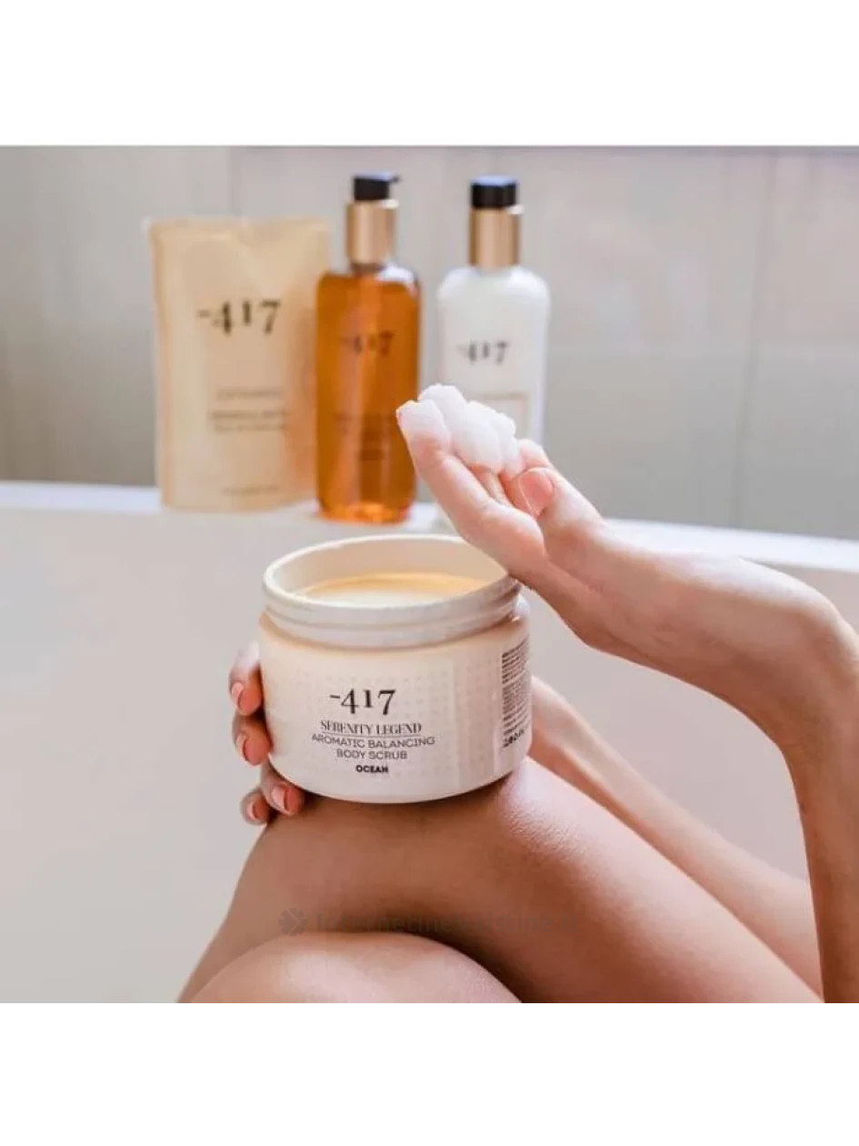 MINUS 417 Serenity Lengend Aromatic Balancing Body Scrub Aromatinis balansuojantis kūno šveitiklis – Matcha – 450gr, Vnt | internetinevaistine.lt