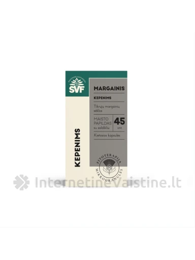 MARGAINIS mikrogranulės kepenims kiet. kaps. ŠVF N45, 45 vnt. | internetinevaistine.lt