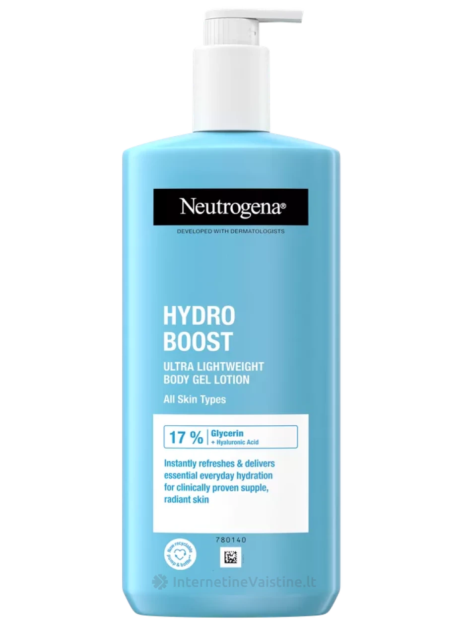 NEUTROGENA Hydro Boost kūno kremas, 400 ml, Vnt | internetinevaistine.lt