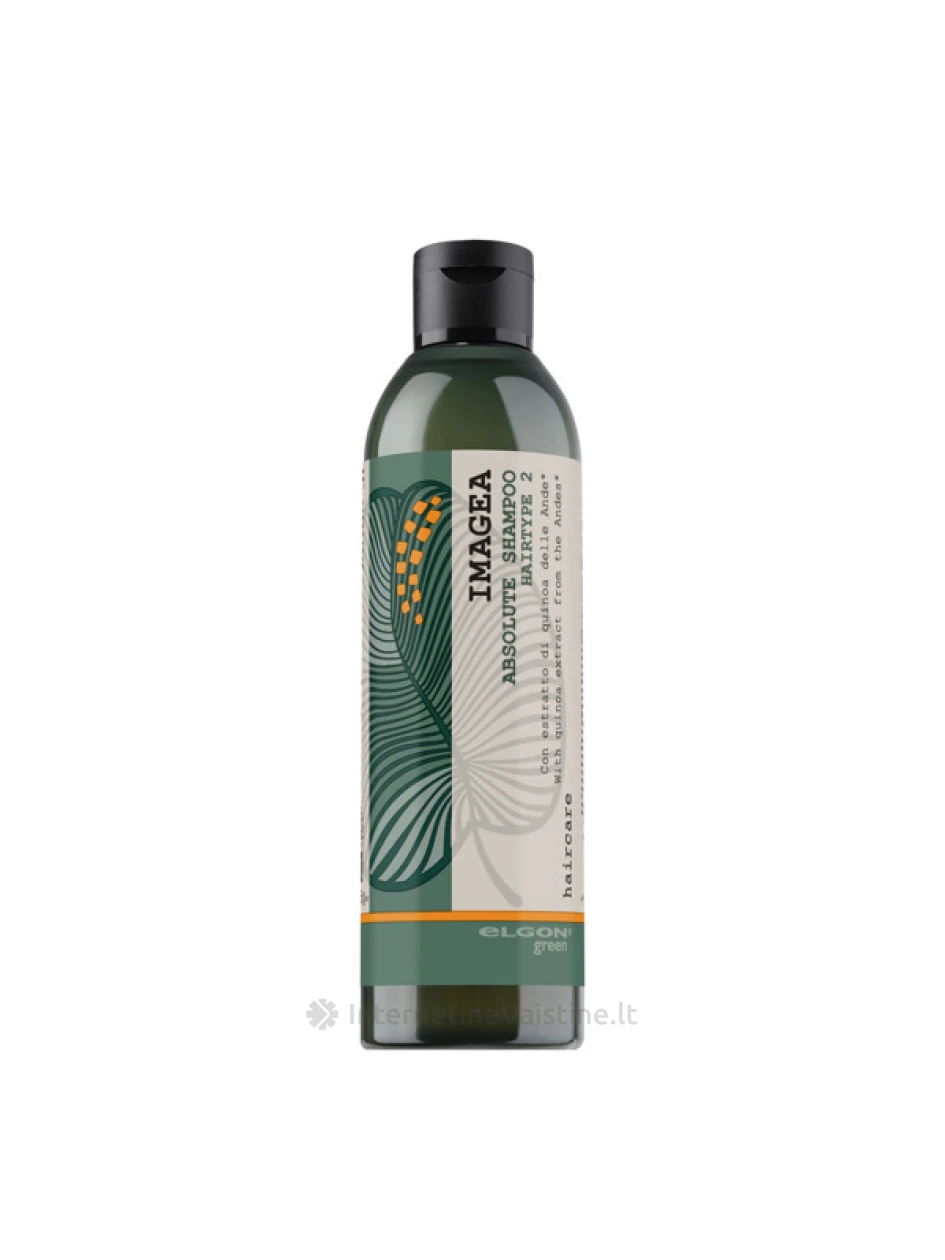 ELGON IMAGEA natūralus šampūnas dažytiems plaukams ABSOLUTE SHAMPOO, 250 ml | internetinevaistine.lt