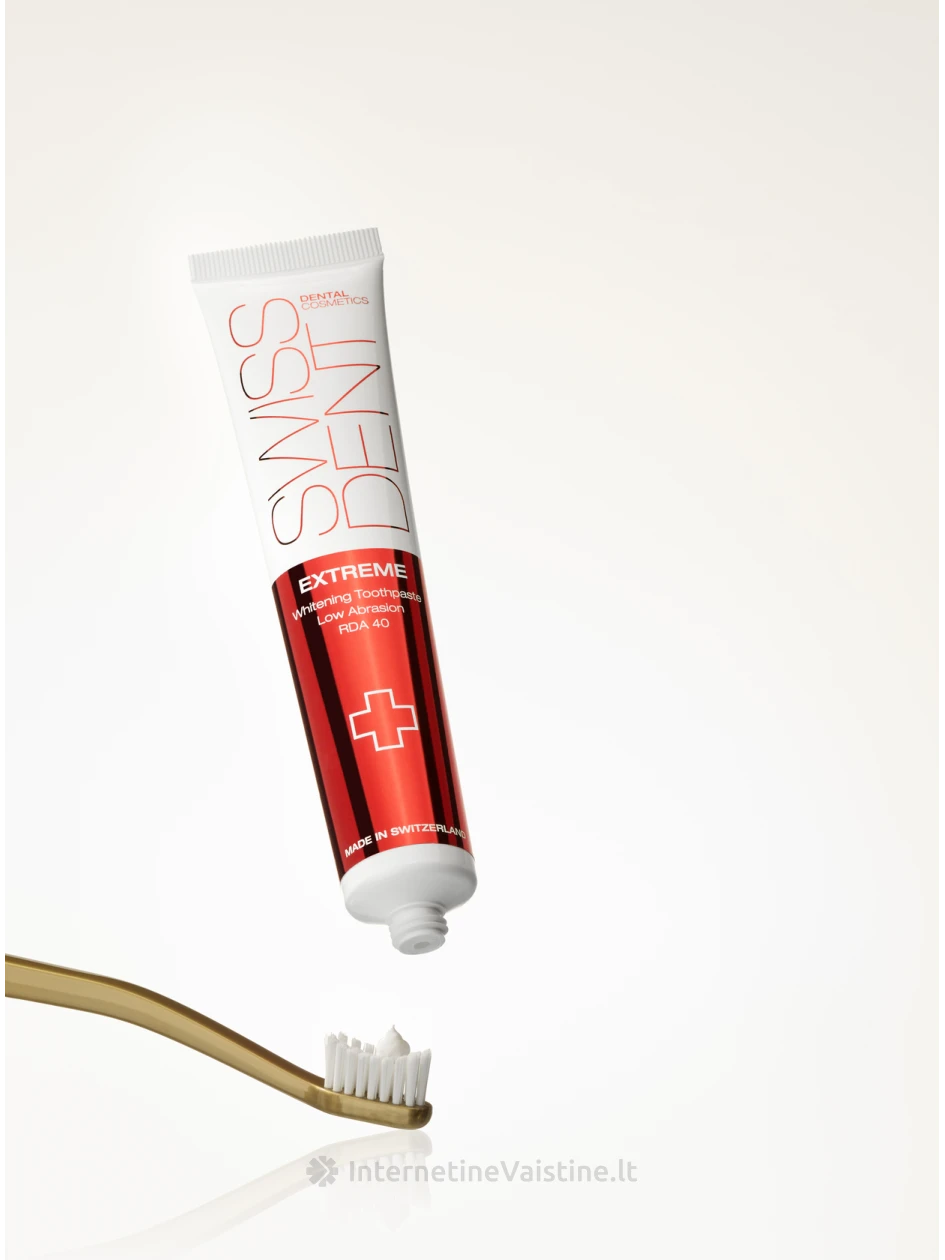 Dantų pasta Swissdent EXTREME balinamoji, 100 ml | internetinevaistine.lt