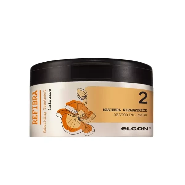 ELGON kaukė labai pažeistiems plaukams REFIBRA RESTORING, 250 ml