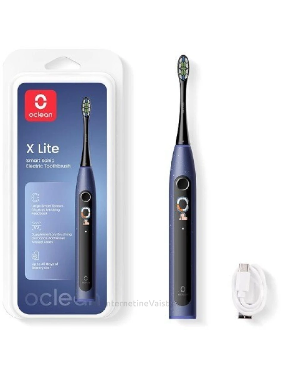 Dantų šep. OCLEAN X Lite Blue elektrin. N1, Vnt | internetinevaistine.lt