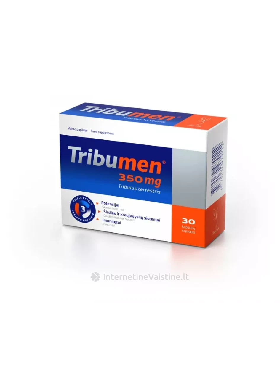 TRIBUMEN 350MG KAPS. N30 | internetinevaistine.lt