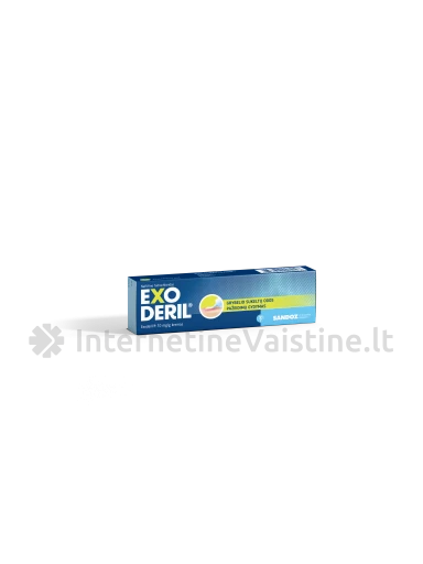 EXODERIL 1% kremas, 30 g | internetinevaistine.lt