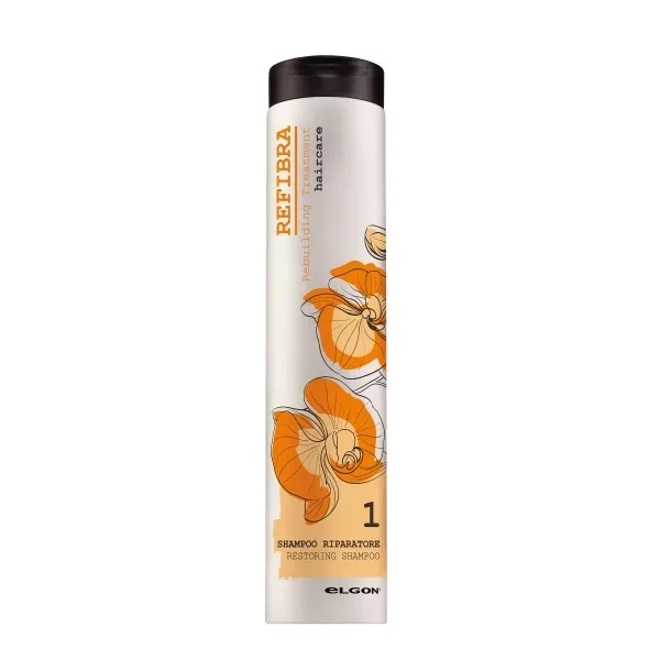 ELGON šampūnas pažeistiems plaukams REFIBRA RESTORING, 250 ml