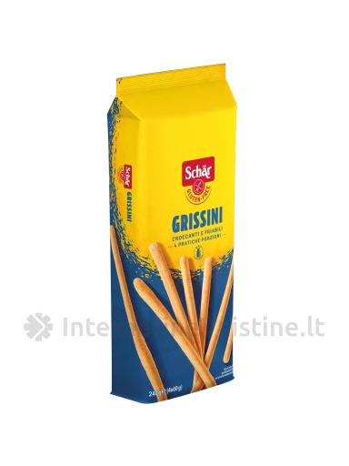 Schär GRISSINI - duonos lazdelės be glitimo, 150g | internetinevaistine.lt