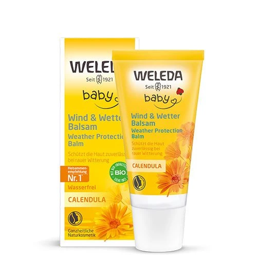WELEDA Calendula Baby kremas nuo šalčio su medetkomis, 30 ml