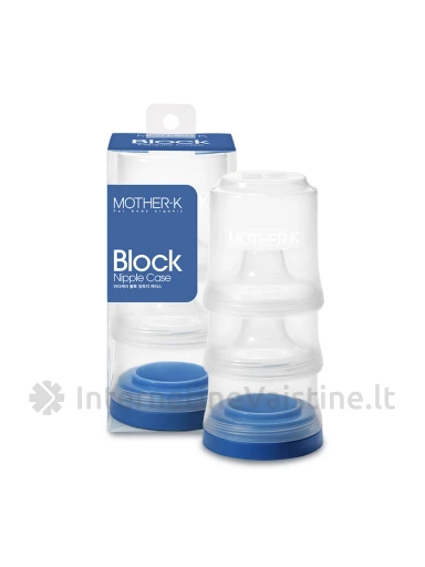MOTHER-K dėklas žindukams blokinis, Vnt | internetinevaistine.lt