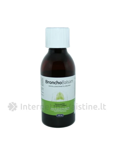 BRONCHOBALSAM sirupas, 150 ml | internetinevaistine.lt