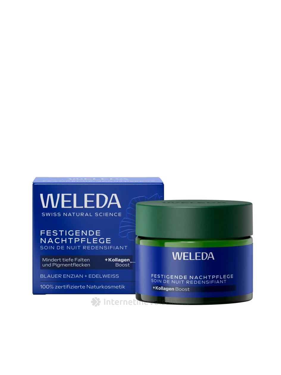 WELEDA Blue Gentian Edelweiss kremas veidui naktinis, 40 ml | internetinevaistine.lt