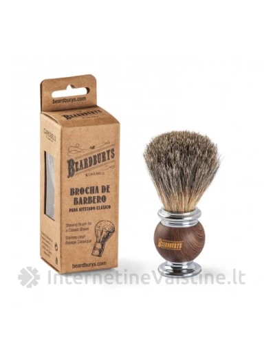 Beardburys Shaving Brush -, N1 | internetinevaistine.lt