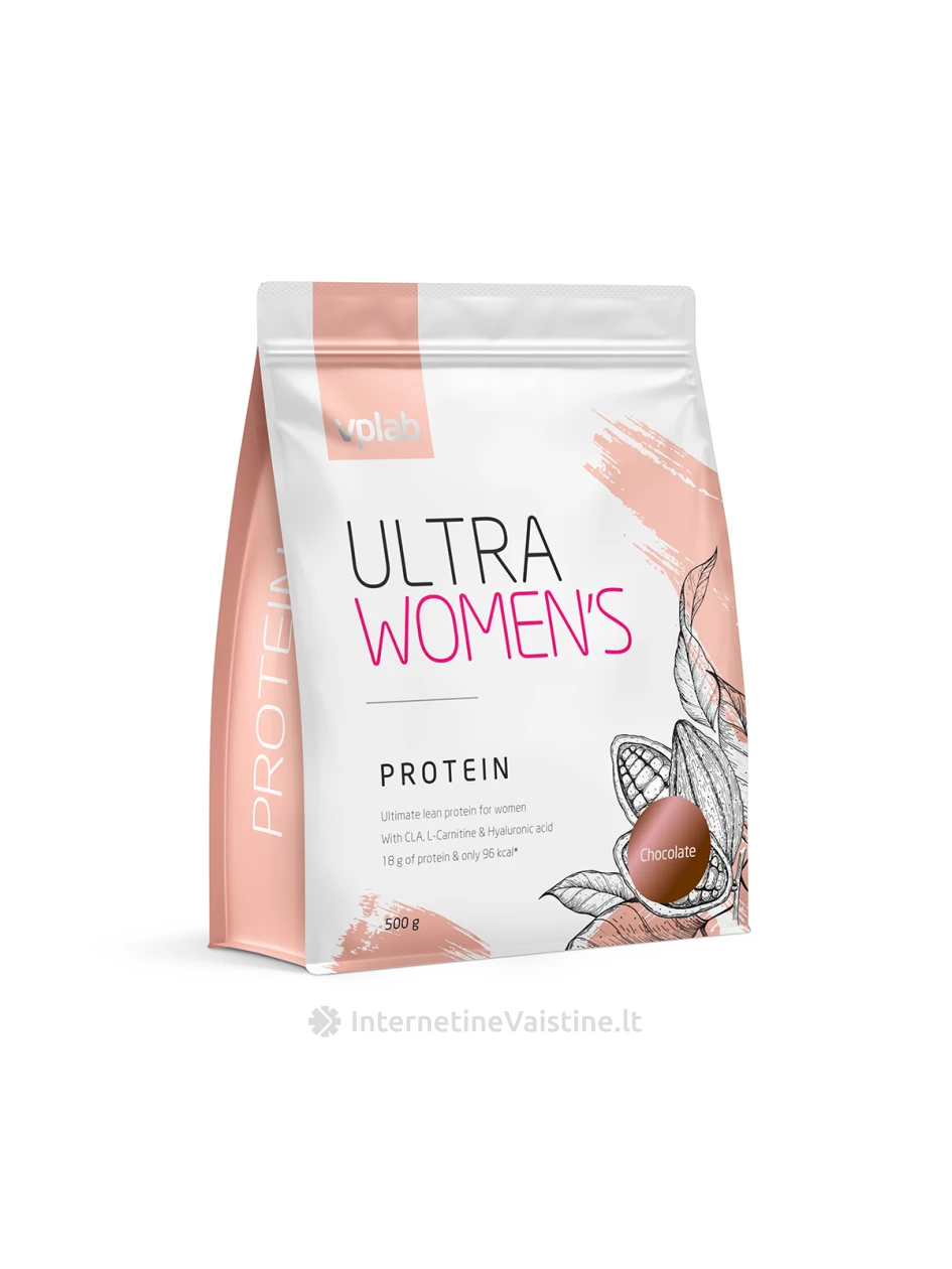 VPLab Ultra Women`s Protein Chocolate, 500 g | internetinevaistine.lt