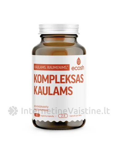 ECOSH kompleksas kaulams kaps. N90, 90 vnt. | internetinevaistine.lt