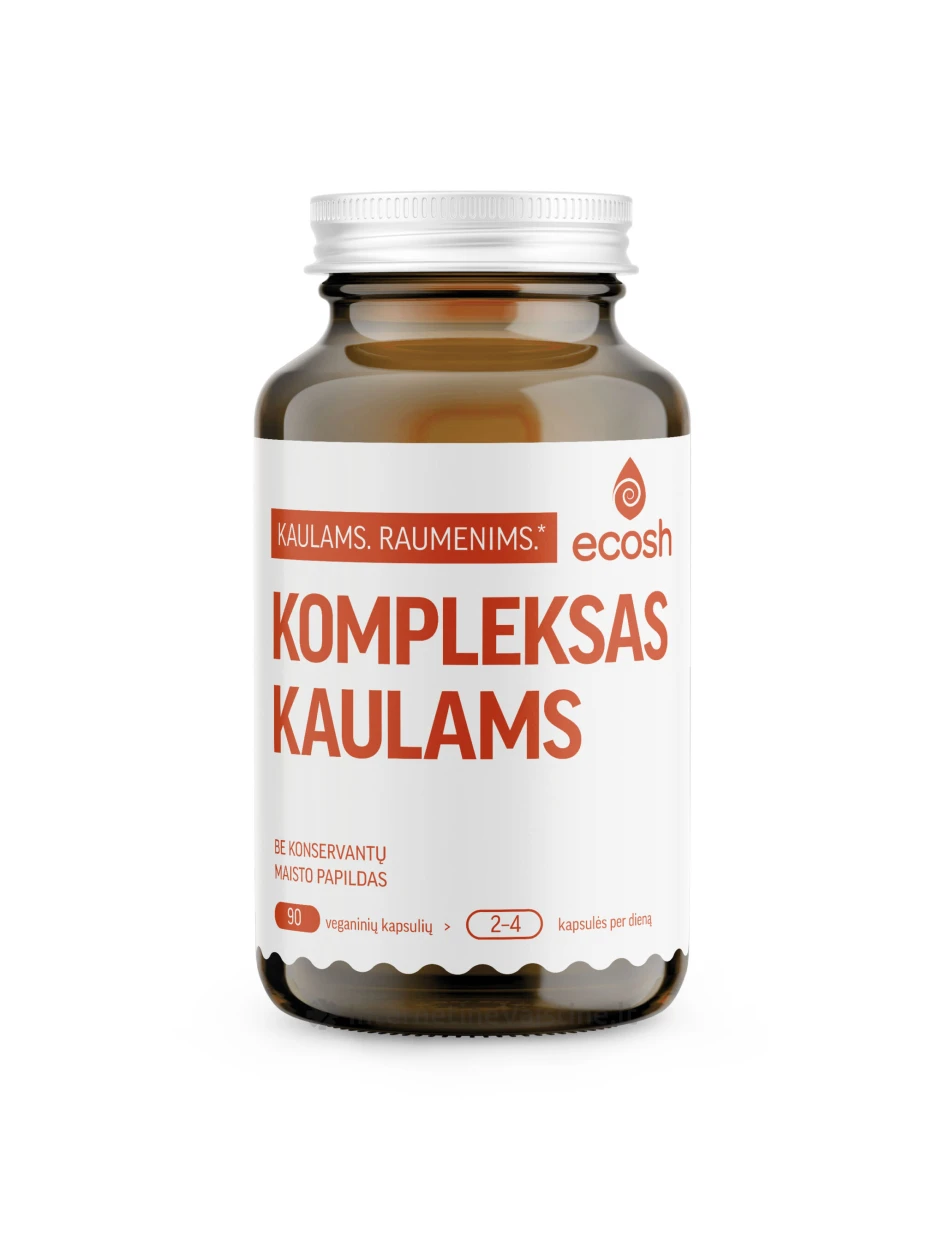 ECOSH kompleksas kaulams kaps. N90, 90 vnt. | internetinevaistine.lt