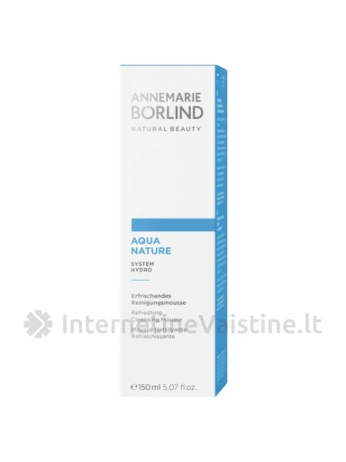 ANNEMARIE BORLIND AquaNature gaivin. valanč. putos, 150 ml, Vnt | internetinevaistine.lt