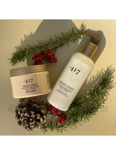 MINUS 417 Serenity Lengend Aromatic Balancing Body Scrub Aromatinis balansuojantis kūno šveitiklis – Kiwi & Mango – 450 gr, Vnt | internetinevaistine.lt