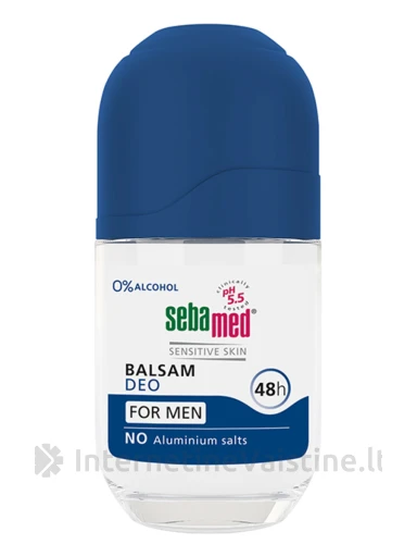SEBAMED kreminis dezodorantas vyrams „For Men“, 50 ml | internetinevaistine.lt