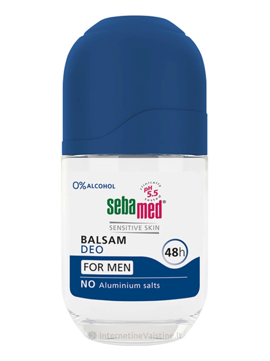 SEBAMED kreminis dezodorantas vyrams „For Men“, 50 ml | internetinevaistine.lt