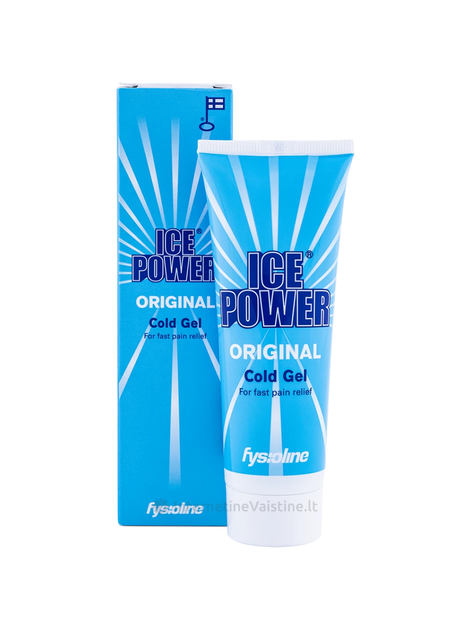 Ice power COLD GEL - šaldomasis gelis, 75ml | internetinevaistine.lt