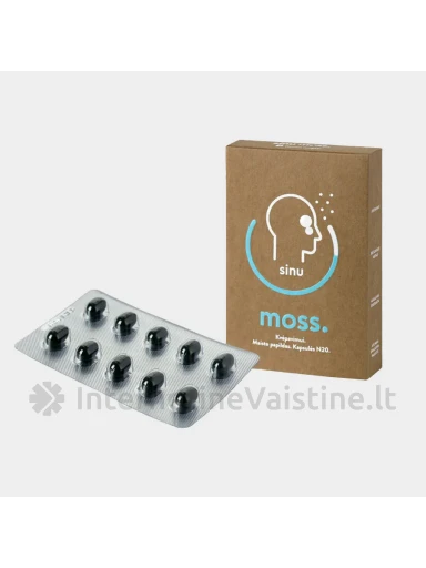 SINUMOSS 350MG kapsulės, 20 vnt. | internetinevaistine.lt