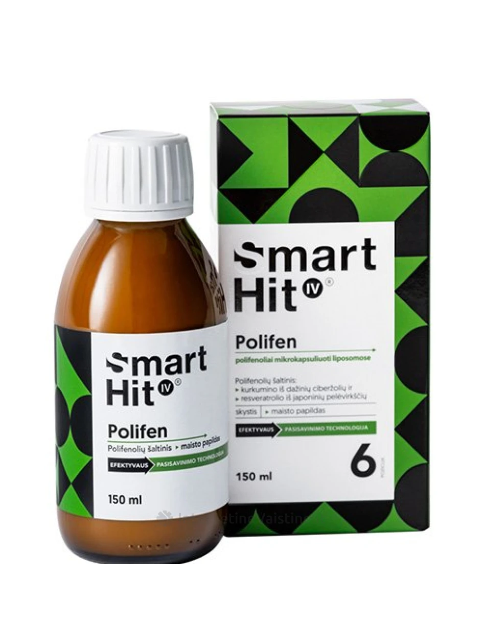 SMARTHIT IV Polifen, skystis, 150 ml, Vnt | internetinevaistine.lt
